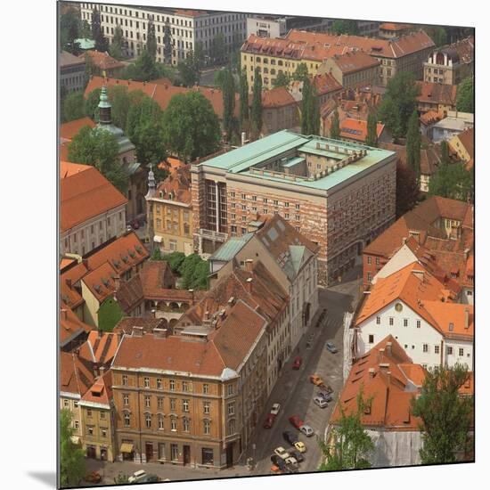 National and University Library, Ljubljana, Slovenia-null-Mounted Giclee Print