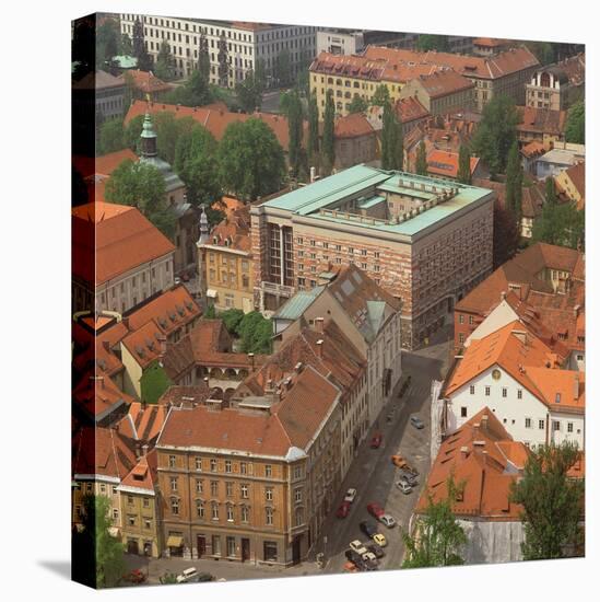 National and University Library, Ljubljana, Slovenia-null-Stretched Canvas