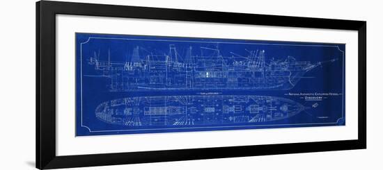 National Antartic Exploring vessel Discovery-null-Framed Premium Giclee Print