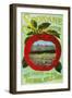 National Apple Show, Spokane - Spokane, WA-Lantern Press-Framed Art Print