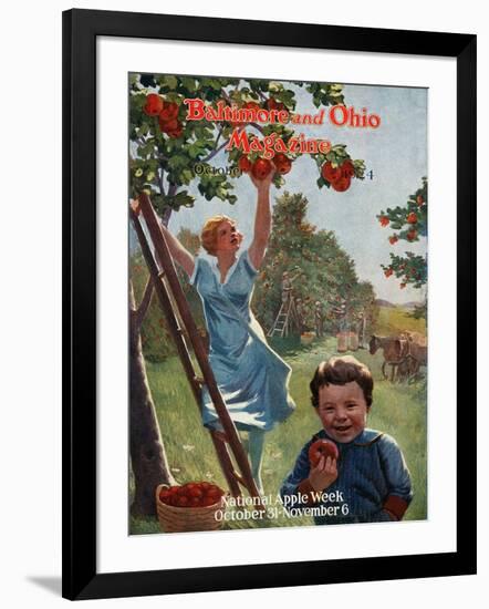 National Apple Week 1924-Charles H. Dickson-Framed Giclee Print