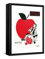 National Apple Week 1948-W.D.P.-Framed Stretched Canvas