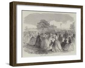 National Archery Meeting at Alexandra Park-null-Framed Giclee Print