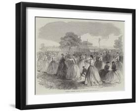 National Archery Meeting at Alexandra Park-null-Framed Giclee Print