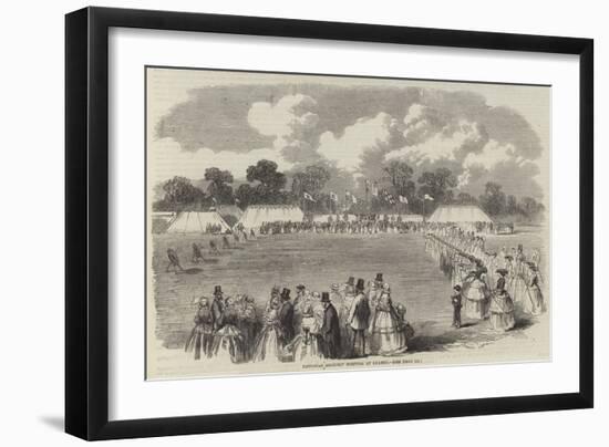 National Archery Meeting at Exeter-null-Framed Giclee Print