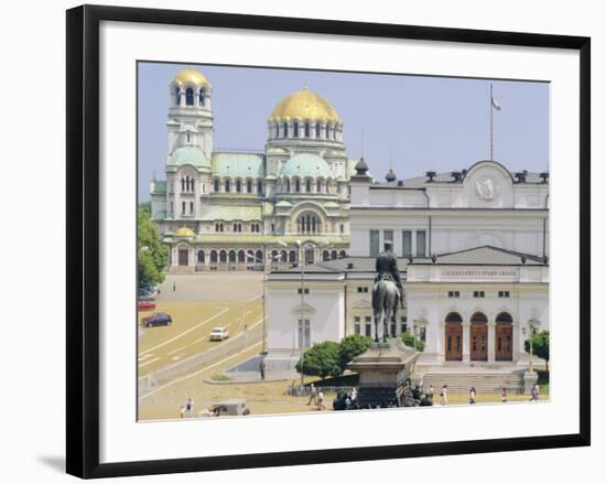 National Assembly and Alexander Palace, Sofia, Bulgaria-G Richardson-Framed Photographic Print