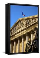 National Assembly, Paris, France, Europe-Neil Farrin-Framed Stretched Canvas