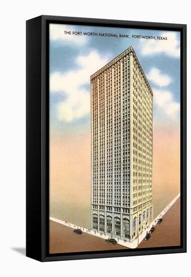 National Bank, Fort Worth, Texas-null-Framed Stretched Canvas