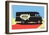 National Bus System Truck-null-Framed Art Print