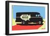 National Bus System Truck-null-Framed Art Print