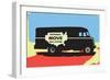 National Bus System Truck-null-Framed Art Print