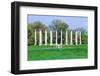 National Capitol Columns, Corinthian columns, in springtime at the United States National Arbore...-null-Framed Photographic Print