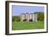 National Capitol Columns, Corinthian columns, in springtime at the United States National Arbore...-null-Framed Photographic Print