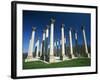 National Capitol Columns in the National Arboretum-Joseph Sohm-Framed Photographic Print