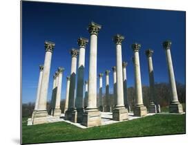 National Capitol Columns in the National Arboretum-Joseph Sohm-Mounted Photographic Print