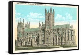 National Cathedral, Washington D.C.-null-Framed Stretched Canvas