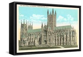 National Cathedral, Washington D.C.-null-Framed Stretched Canvas