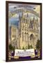 National Cathedral - Washington, Dc, c.2009-Lantern Press-Framed Art Print