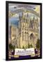 National Cathedral - Washington, Dc, c.2009-Lantern Press-Framed Art Print