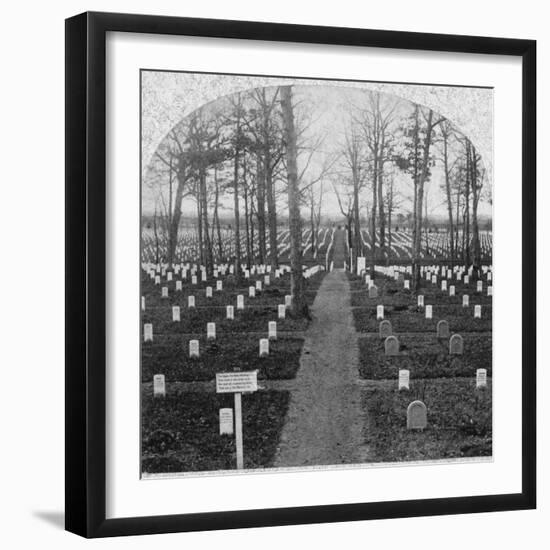 National Cemetery-Unknown-Framed Photographic Print