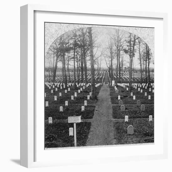 National Cemetery-Unknown-Framed Photographic Print