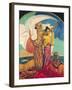 National Colonial Exhibition, Marseille, 1922-David Dellepiane-Framed Giclee Print