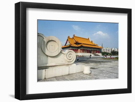 National Concert Hall on the Grounds of the Chiang Kai-Shek Memorial Hall, Taipeh, Taiwan, Asia-Michael Runkel-Framed Photographic Print