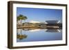 National Congress, UNESCO World Heritage Site, Brasilia, Federal District, Brazil, South America-Ian Trower-Framed Photographic Print