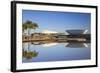 National Congress, UNESCO World Heritage Site, Brasilia, Federal District, Brazil, South America-Ian Trower-Framed Photographic Print