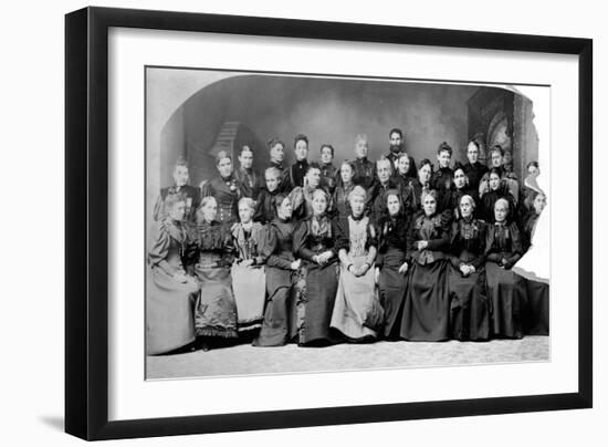 National Council of Women of the United States, 1895-null-Framed Giclee Print