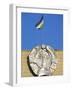 National Flag and Emblem, Bukhara, Uzbekistan, Central Asia-Upperhall-Framed Photographic Print