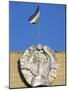 National Flag and Emblem, Bukhara, Uzbekistan, Central Asia-Upperhall-Mounted Photographic Print