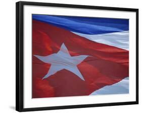 National Flag, Cuba, West Indies, Central America-Dominic Webster-Framed Photographic Print