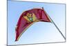 National Flag of Montenegro, Europe-Charlie Harding-Mounted Photographic Print