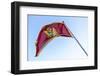 National Flag of Montenegro, Europe-Charlie Harding-Framed Photographic Print