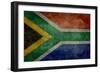 National Flag Of The Republic Of South Africa-Bruce stanfield-Framed Art Print