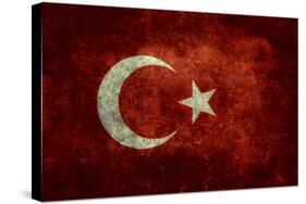National Flag Of Turkey-Bruce stanfield-Stretched Canvas