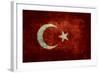 National Flag Of Turkey-Bruce stanfield-Framed Art Print