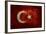 National Flag Of Turkey-Bruce stanfield-Framed Art Print