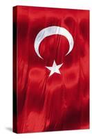 National Flag of Turkey.-Jon Hicks-Stretched Canvas