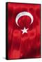 National Flag of Turkey.-Jon Hicks-Framed Stretched Canvas