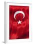 National Flag of Turkey.-Jon Hicks-Framed Photographic Print