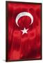 National Flag of Turkey.-Jon Hicks-Framed Photographic Print