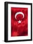National Flag of Turkey.-Jon Hicks-Framed Photographic Print