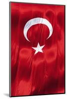 National Flag of Turkey.-Jon Hicks-Mounted Photographic Print