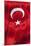 National Flag of Turkey.-Jon Hicks-Mounted Photographic Print