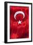 National Flag of Turkey.-Jon Hicks-Framed Photographic Print