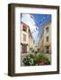 National Flags and Street Scene, Gothenburg, Sweden, Scandinavia, Europe-Frank Fell-Framed Photographic Print