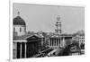 National Gallery and Church of St Martin-in-the-Fields, Westminster, London, c1910-Photochrom Co Ltd of London-Framed Photographic Print