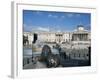 National Gallery and Trafalgar Square, London, England, United Kingdom-G Richardson-Framed Photographic Print